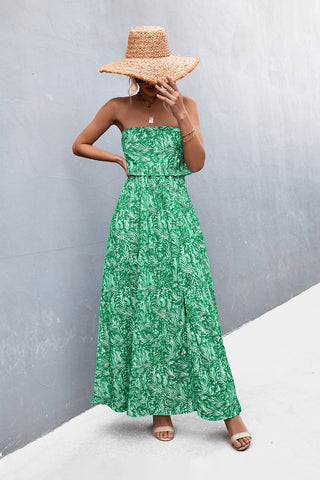 Over-shoulder view strapless dress – Voguelle