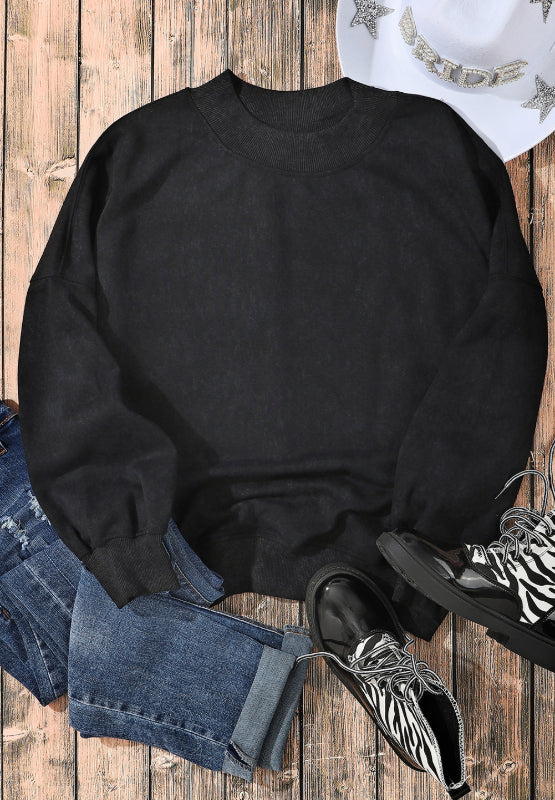 Back detail oversized sweatshirt – Voguelle
