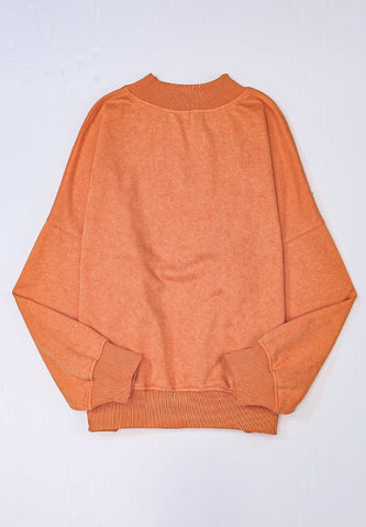 Streetwear look dropped shoulder sweatshirt – Voguelle