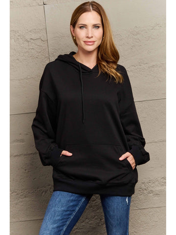 Camel hoodie with modern loose fit design – Voguelle