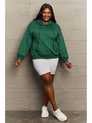 Long sleeve camel hoodie with soft fabric – Voguelle
