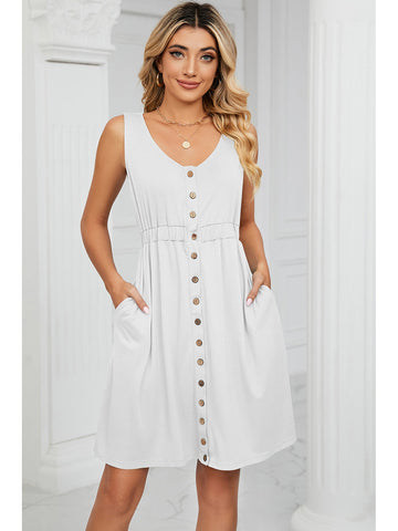 Back view of eyelet Grecian mini – Voguelle