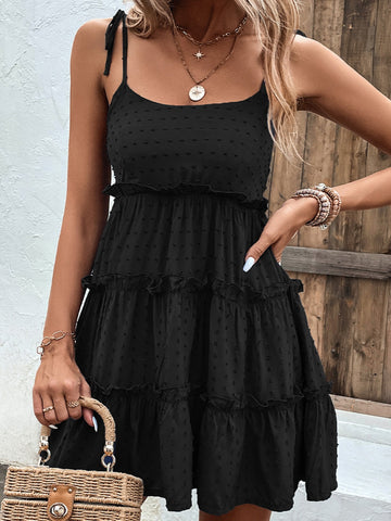 Jewelry and accessories styled with white tiered frill dress – Voguelle