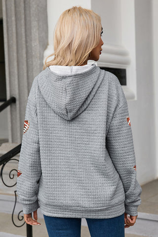 Women’s football hoodie gray – Voguelle